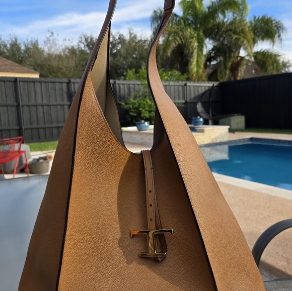 Brown Leather Women's Bag - Picture 2 of 9